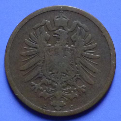 Germany Empire 2 Pfennig 1874 C km 2