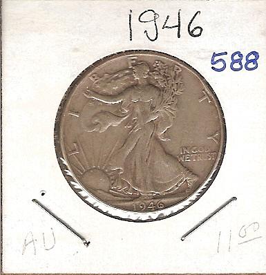 1946 Walking Liberty Half