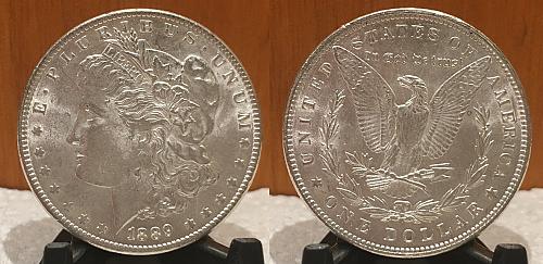 1889 MORGAN DOLLAR UNCIRCULATED SILVER New Uncirculated fresh out the roll!