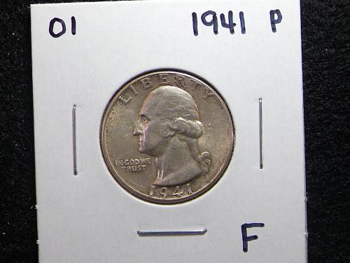 1941 P Washington Quarter