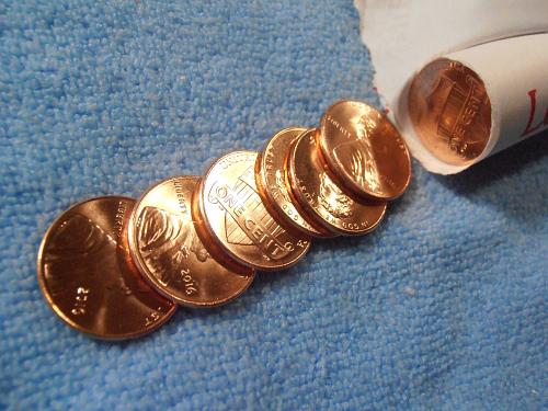 2016 P Lincoln Shield Cent