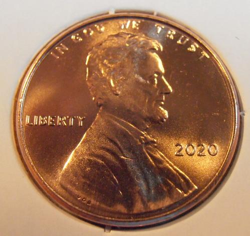 2020 P Lincoln Shield Cent