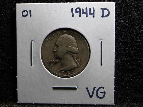 1944 D Washington Quarter