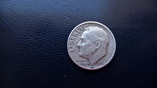 1952-D Roosevelt Dime