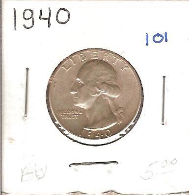 1940 Washington Quarter