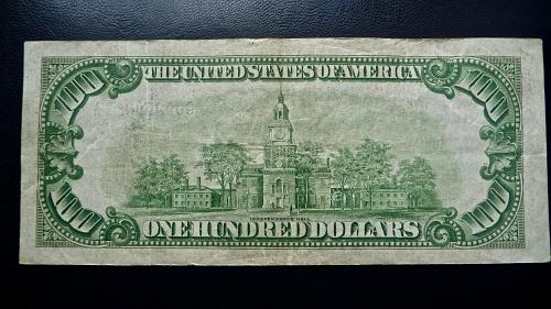 1929 National Currency $100.
