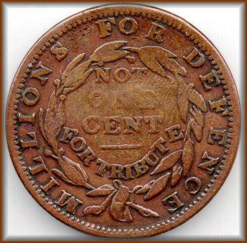 OLD US COIN 1837 RARE HARD TIMES TOKEN - FANTASTIC!