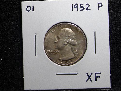 1952 P Washington Quarter