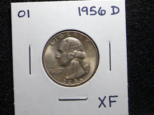1956 D Washington Quarter