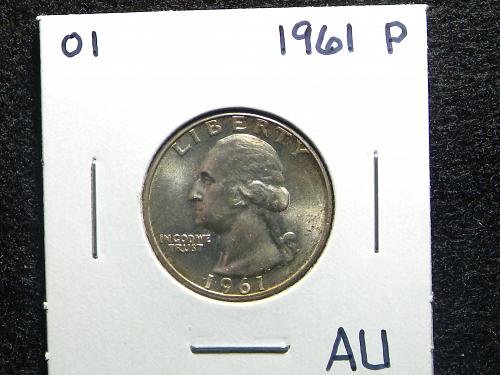 1961 P Washington Quarter