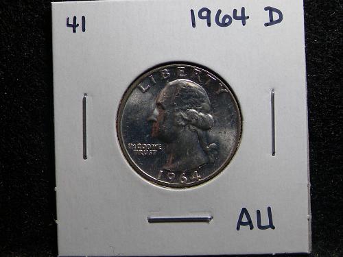 1964 D Washington Quarter