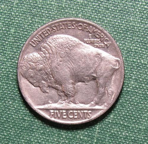 1937P Buffalo Nickel