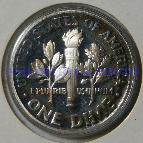 2004-S Silver Roosevelt Dime Beautiful Toned Proof
