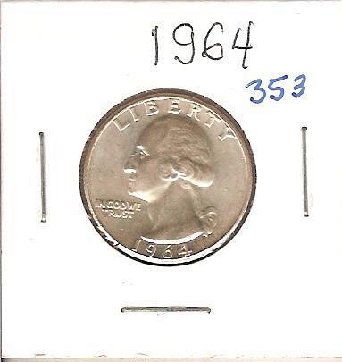 1964 Washington Quarter