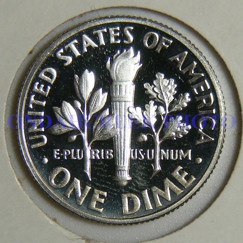 1963 Roosevelt Silver Dime Cameo Proof