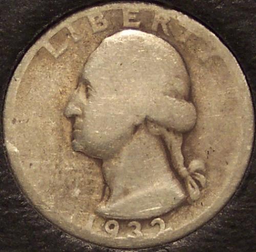 1932-D Silver Washington Quarter KEY DATE #0643