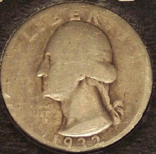 1932-D Silver Washington Quarter KEY DATE #0643