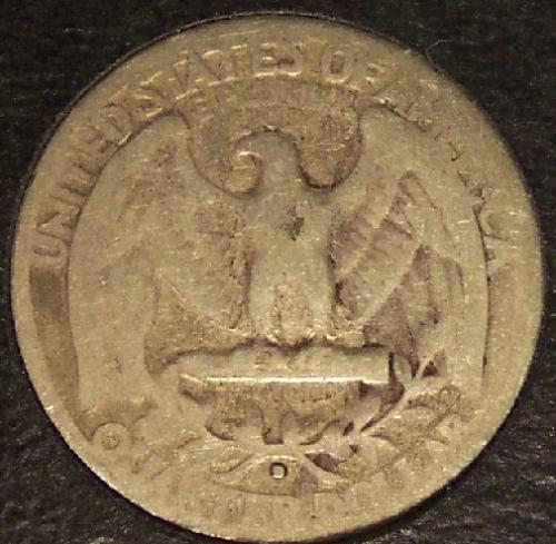 1932-D Silver Washington Quarter KEY DATE #0643