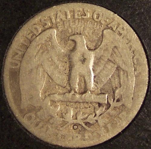 1932-D Silver Washington Quarter KEY DATE #0643
