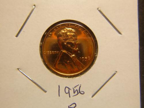 Small Cents >> Lincoln Wheat Cent >> 1956-P