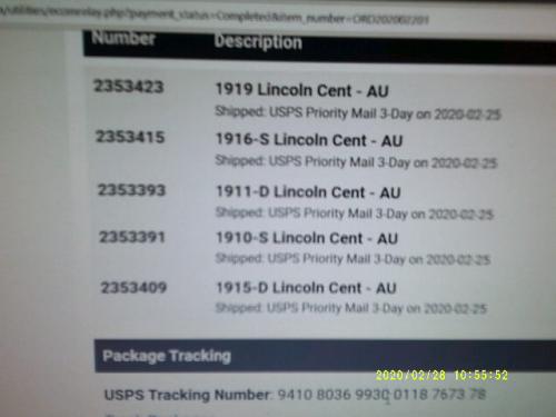 1919-P , LINCOLN CENT