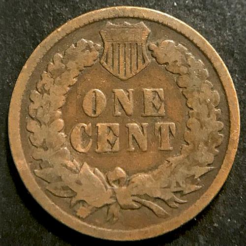 1889 Indian Head Cent Bronze Composite Penny V2P5R1