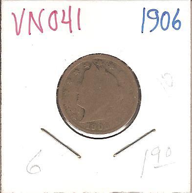 1906 Liberty "V" Nickel