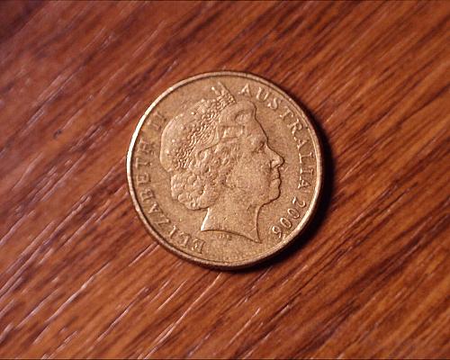 2006 Australia Queen Elizabeth 11 $1 Coin