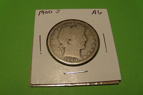 1900O Barber Half Dollar  AG3  #50-1900O-1