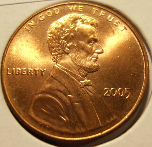 2005 P Lincoln Cent BU from a nice roll