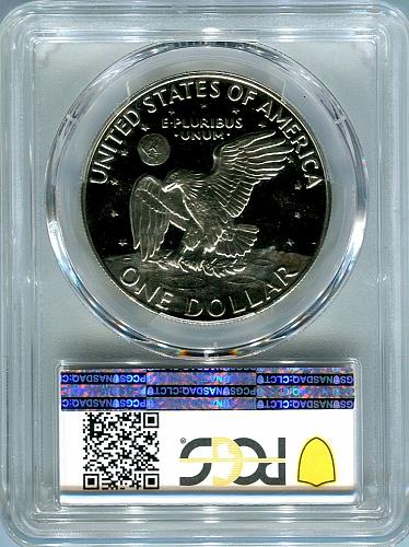 1973 - S  Eisenhower Dollar " CLAD "  PCGS  PR69DCAM