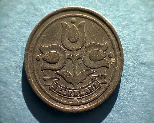 1941 NETHERLANDS TEN CENTS  "WORLD WAR 11"