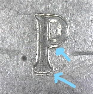 1942 P/P Re-punched Mintmark Jefferson Silver "WAR" Nickel Coin Choice BU