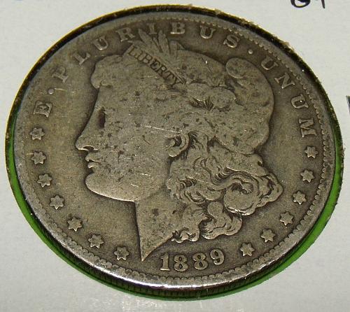 1889O Morgan Dollar  G4  #$-1889O-1