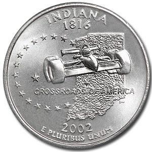 2002-P Indiana Quarter