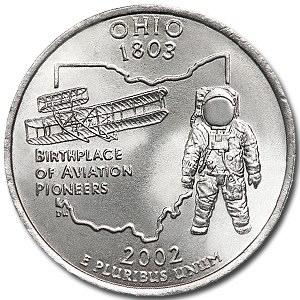 2002-P Ohio Quarter