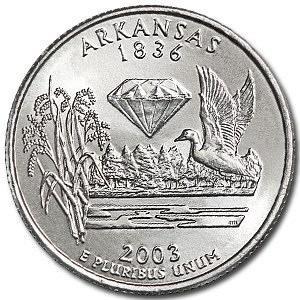 2003-D Arkansas Quarter