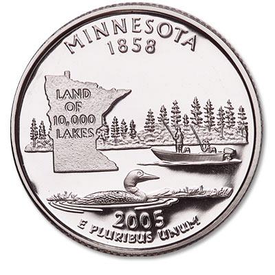 2005-P Minnesota Quarter