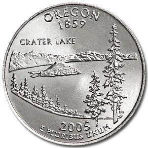 2005-P Oregon Quarter