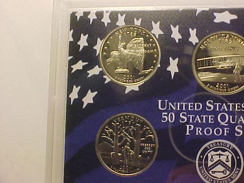 2001 STATE QUARTER PROOF SET