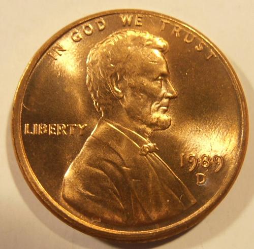 1990 P LINCOLN CENT, BU from a nice roll