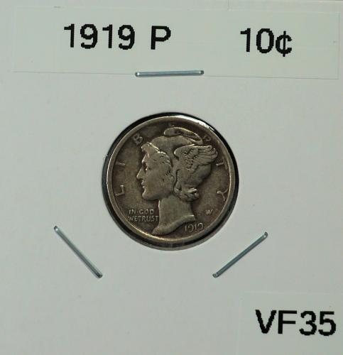 1919 P Mercury Dime