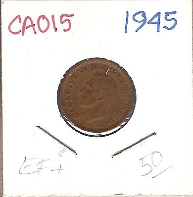 1945 Canada One Cent