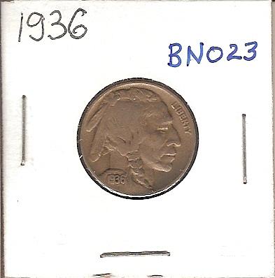 1936 Buffalo Nickel