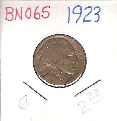 1923 Buffalo Nickel