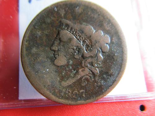 1837 Coronet Large Cent