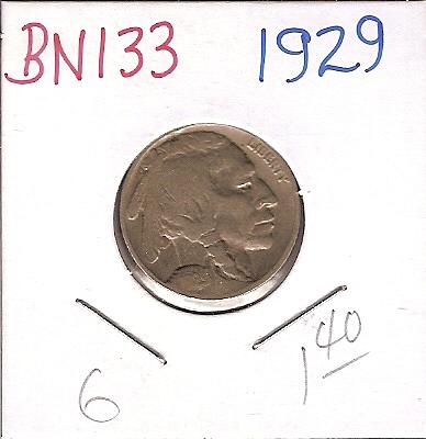 1929 Buffalo Nickel