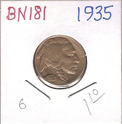 1935 Buffalo Nickel
