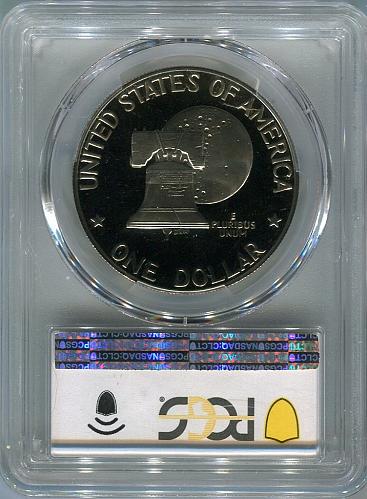 1976-S IKE DOLLAR "Clad - Type 2" &  a KENNEDY Half Dollar - Clad  PCGS   PR69DC