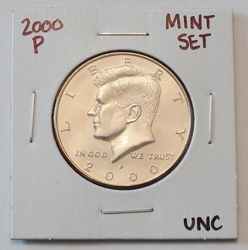 2000 P Kennedy Half Dollar